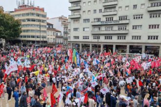 pacote laboral porto manifestacao