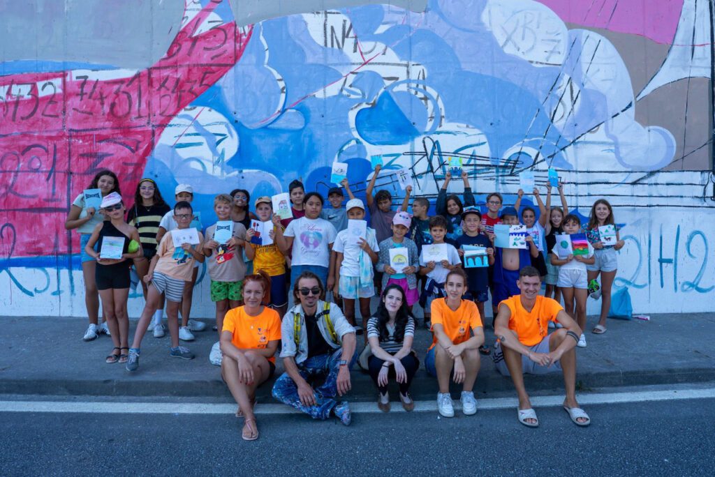 Ponte da Barca: É dos maiores murais. Tem 1550 m² e é inaugurado a 21 de setembro ponte da barca mural 5