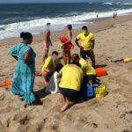 Povoa de Varzim resgate golfinhos praia