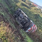 Acidente viana tomba carrinha Meadela