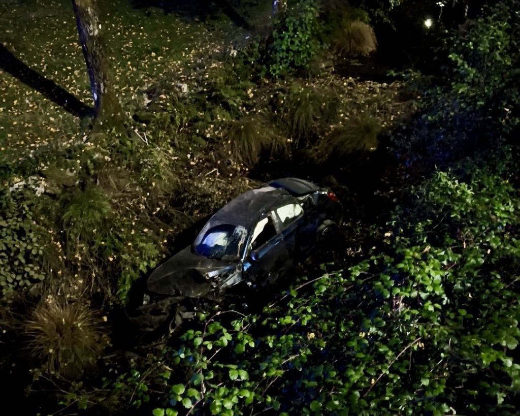 Norte: Carro cai num ribeiro em Salto (Montalegre). Há um ferido grave Acidente salto Montalegre ferido grave