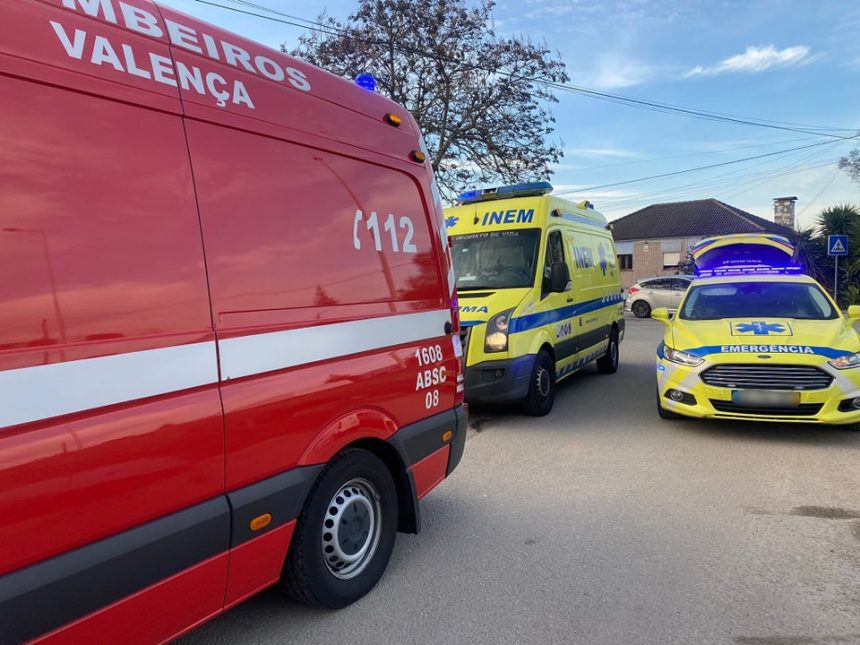 Alto Minho: Ciclista de 16 anos resgatado após queda no monte em Valença Valença bombeiros minho