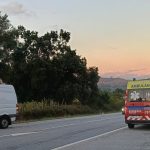 Bombeiros Moncao barbeita acidente
