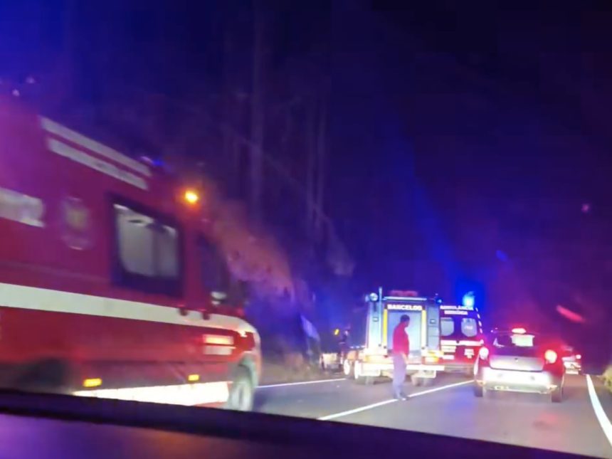Barcelos: Condutor de 85 anos ferido em colisão na EN103 acidente feitos en103 barcelos