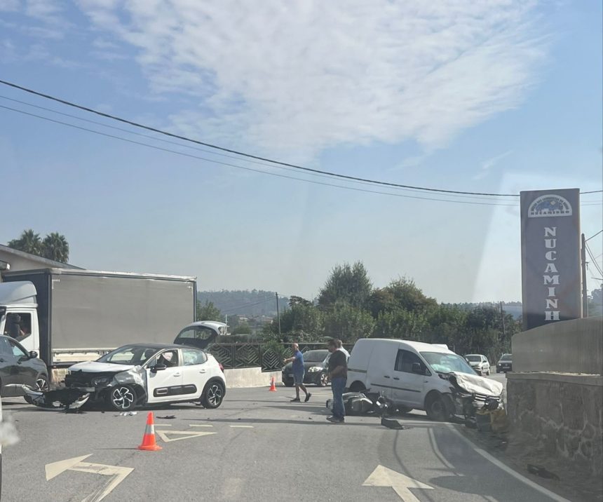 Barcelos acidente en204 famalicao minho