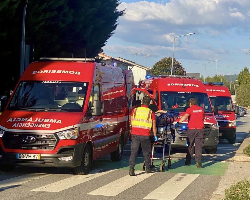 famalicao bombeiros atropelamento - 1