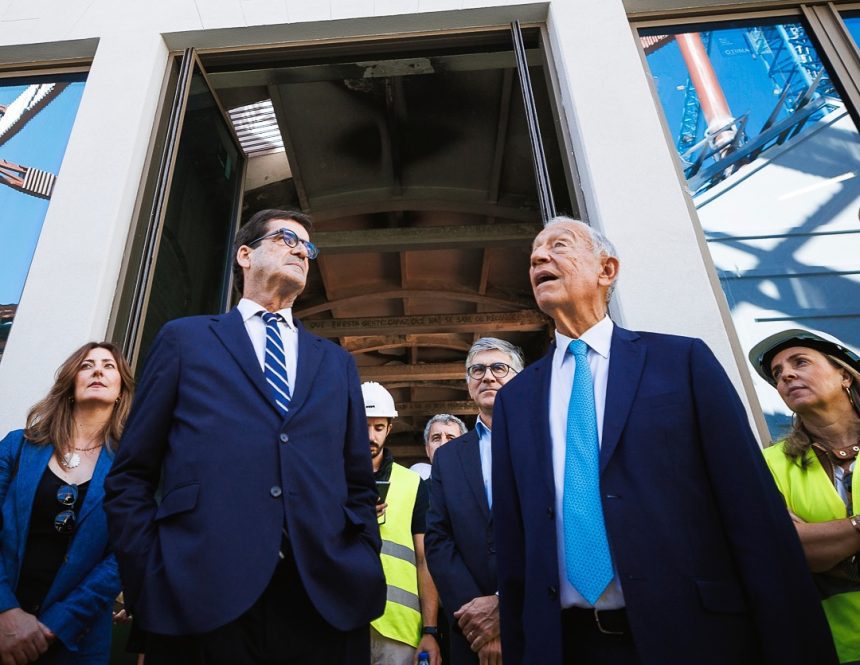 Marcelo Rebelo de Sousa visita novo "Matadouro – Centro Cultural do Porto" Marcelo presidente da republica porto