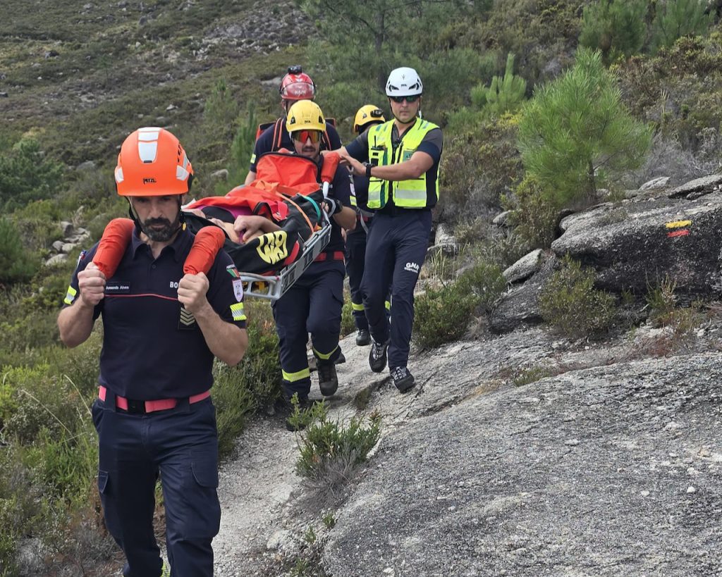resgate ferido bombeiros sete lagoas PNPG Geres - 2
