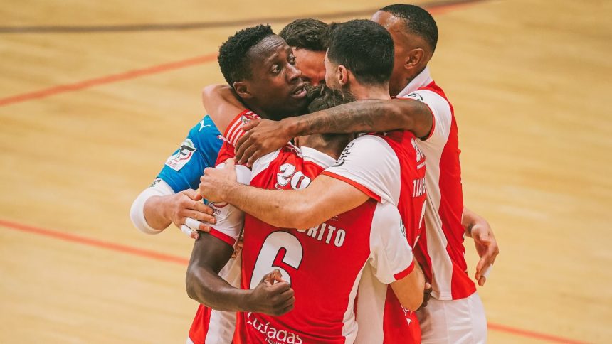 Futsal: SC Braga vence Eléctrico e reforça mensagem "rosa" sc braga