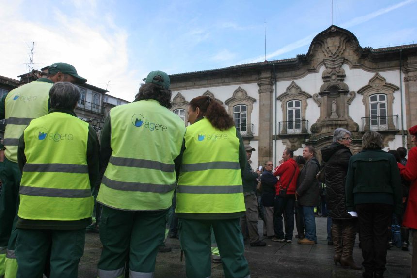 presidente da republica Agere STAL greve Braga