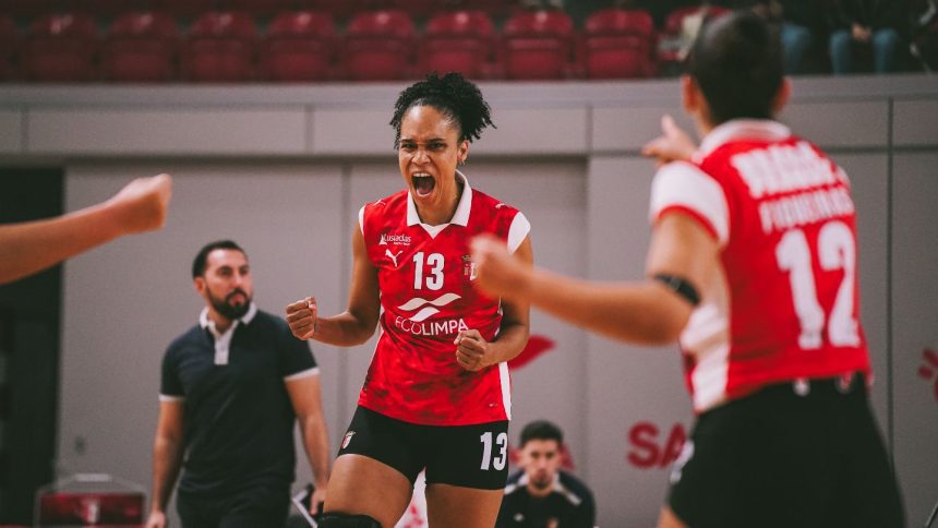 Voleibol: SC Braga arrasa na Maia (0-3) SC BRaga voleibol