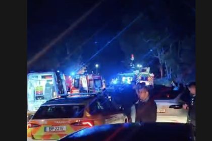 acidente Barcelos En103 feitos vilar do monte inem bombeiros CVP ambulancia
