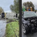 acidente na povoa de lanhoso EN103 - 3