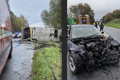acidente na povoa de lanhoso EN103 - 3