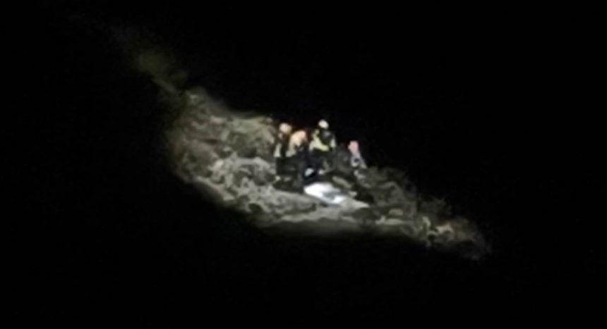 PNPG: "Desorientação" no Mackenzie português. Bombeiros e GNR resgatam três turistas canadianos bv salto resgate cabril montalegre PNPG geres GNR