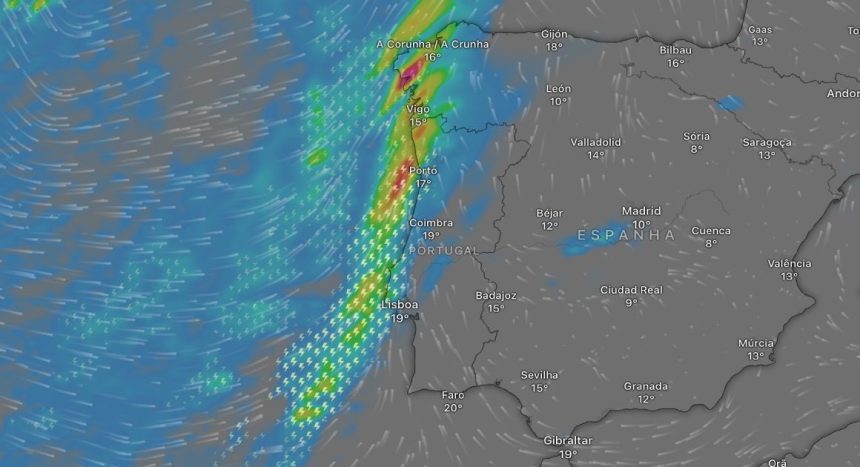 chuva frio humidade