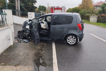 despiste contra muro em melgaço altominho - 1