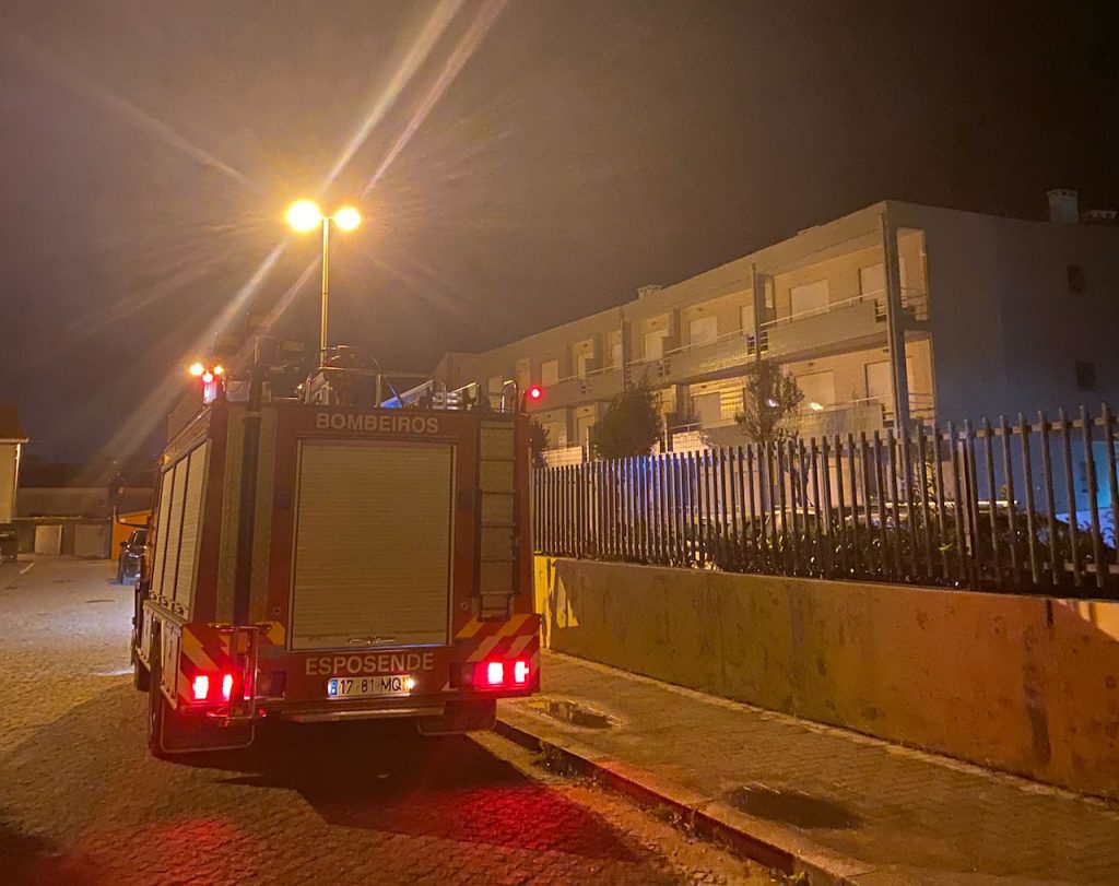 Esposende: Incêndio mobiliza bombeiros para Cepães incendio esposende