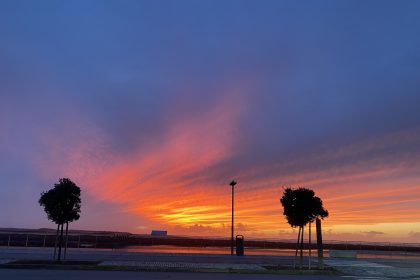 Por do sol esposende