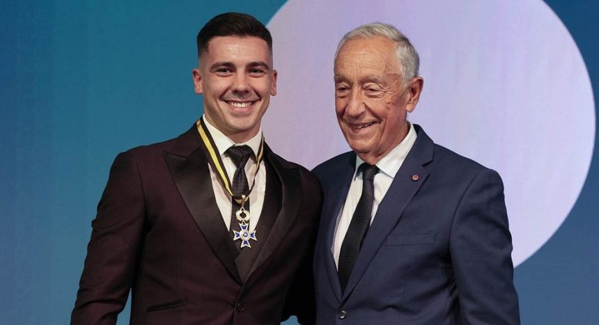 Desporto Presidente distingue atletas de topo em cerimónia olímpica desporto iuri leitao atletas