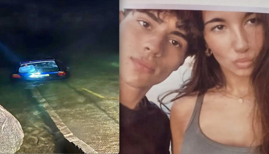 jovem estudante na maia morre afogada com o namorado carro