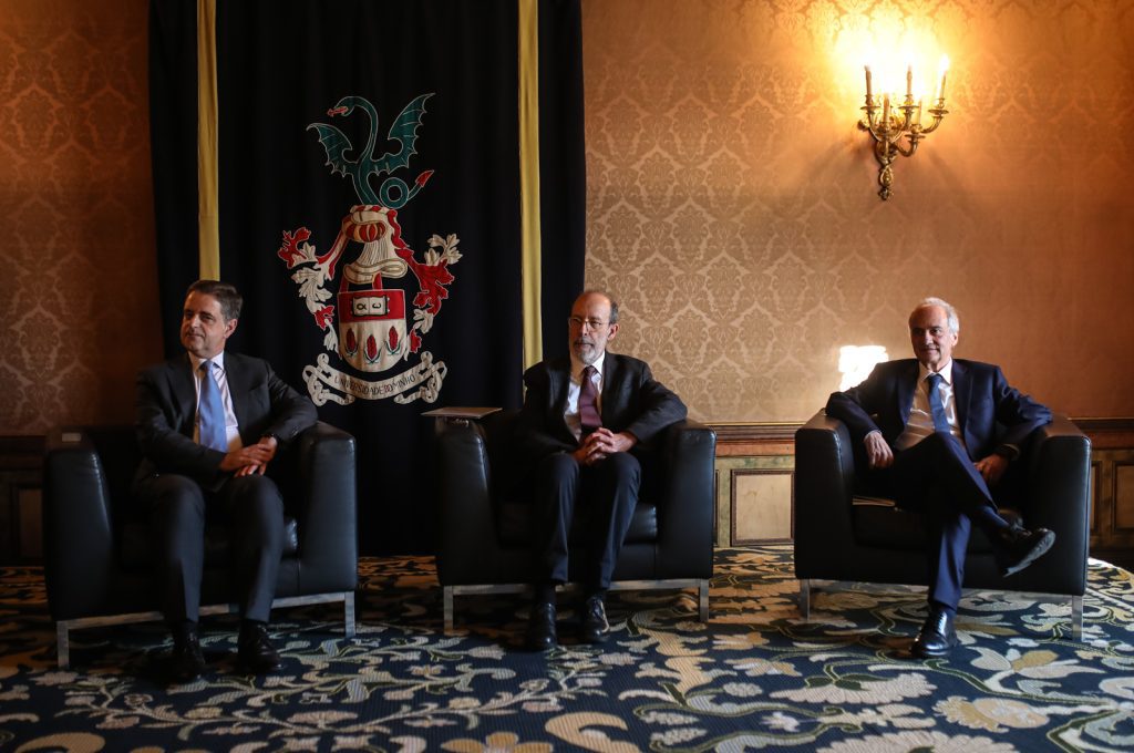 UMinho distingue ex-autarcas de Braga e Guimarães pela “rara” cooperação institucional domingos bragança ricardo rio uminho 2
