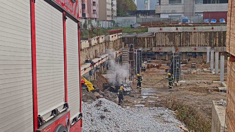 supera braga incendio bombeiros ocorrencias - 1