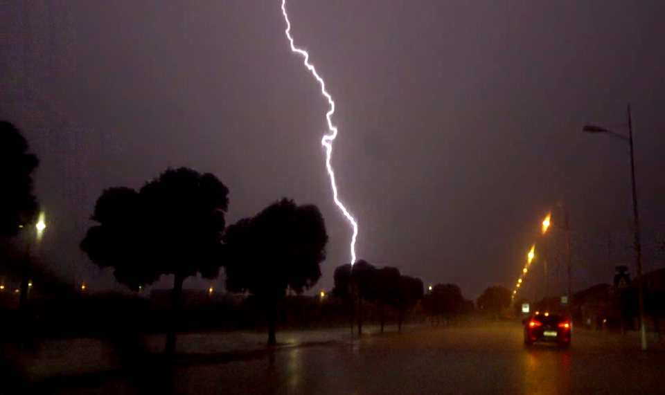 chuva trovoada esposende