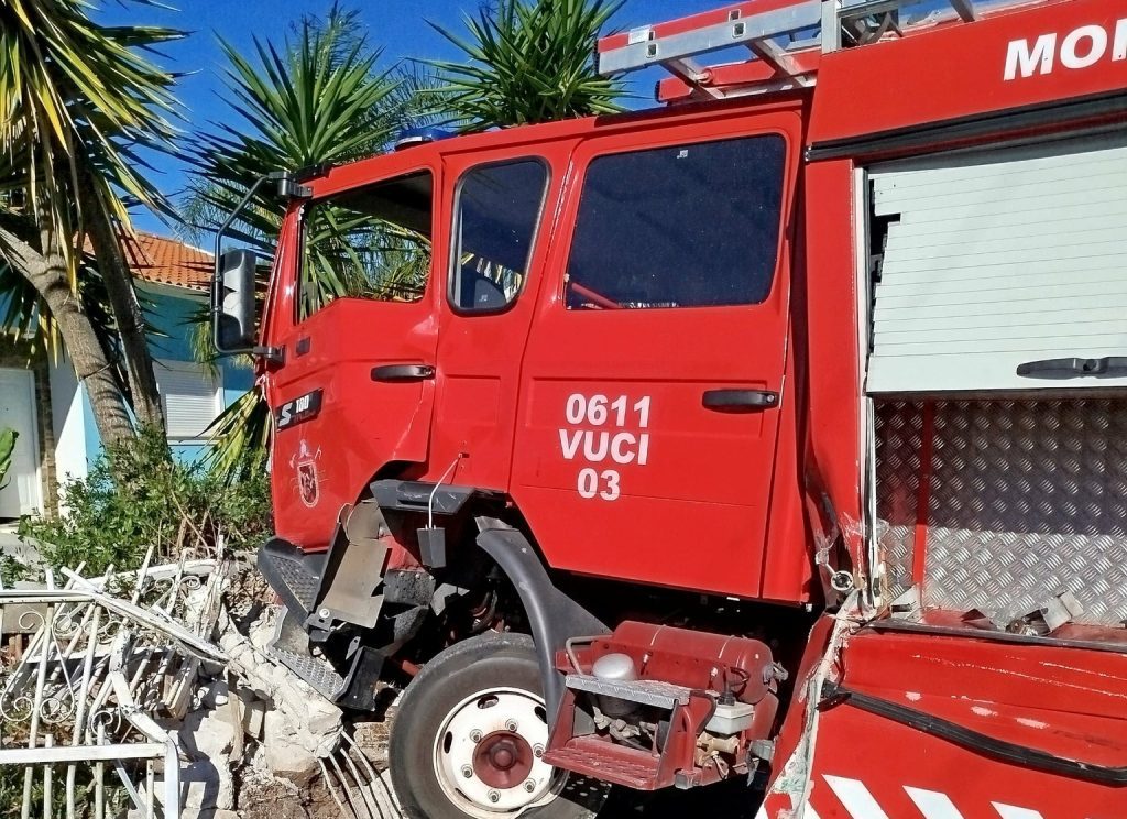 vuci montemor o velho bombeiros acidente