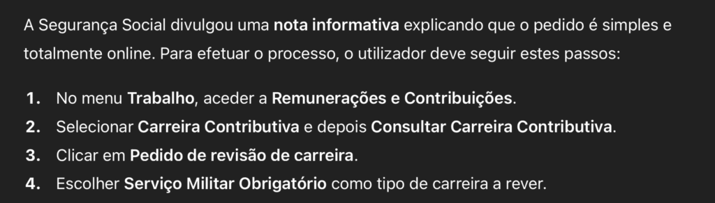 Serviço militar pode reduzir idade de reforma: Segurança Social abre revisão antecipada da carreira serviço militar idade da reforma