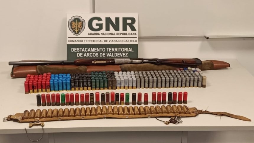 Ponte da Barca: Homem de 75 anos detido por violência doméstica com arma de fogo Ponte da barca GNR
