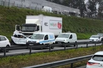 Vila do Conde A28 acidente