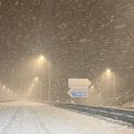 Neve na A24 minho tras os montes viana braga - 1