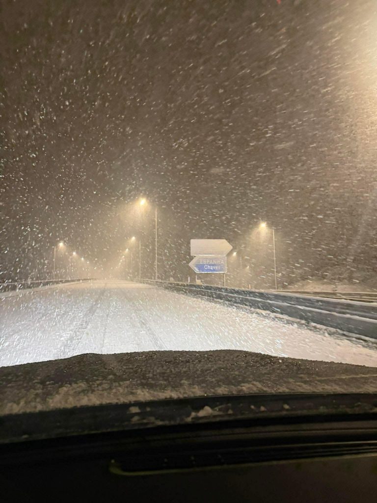 Neve varias pontos de viana braga vila real 9