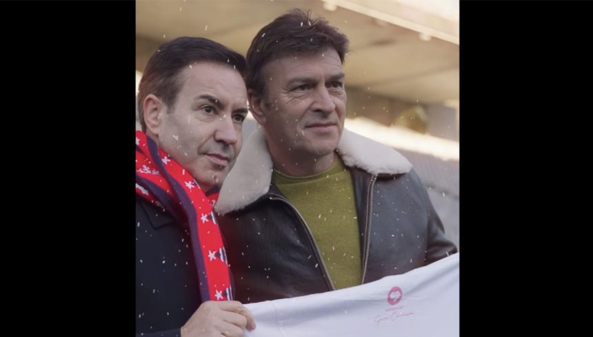SC Braga lança "kit" e "Hino de Natal" solidários em parceria com Associação Sara Carreira (vídeo) SC Braga tony carreira natal