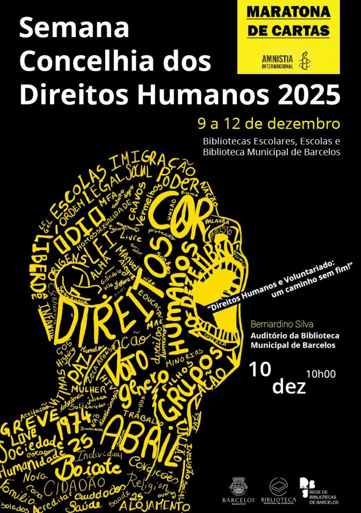 Barcelos: Bernardino Silva no "Dia Concelhio dos Direitos Humanos" Semana Concelhia dos Direitos Humanos 2025