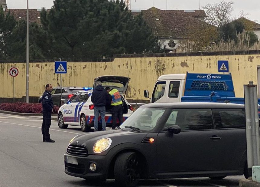 Viana: Atropelamento faz um ferido na EN13 atropelamento Viana do Castelo - 1