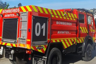 bombeiros gaia avintes incendio