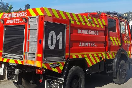 bombeiros gaia avintes incendio