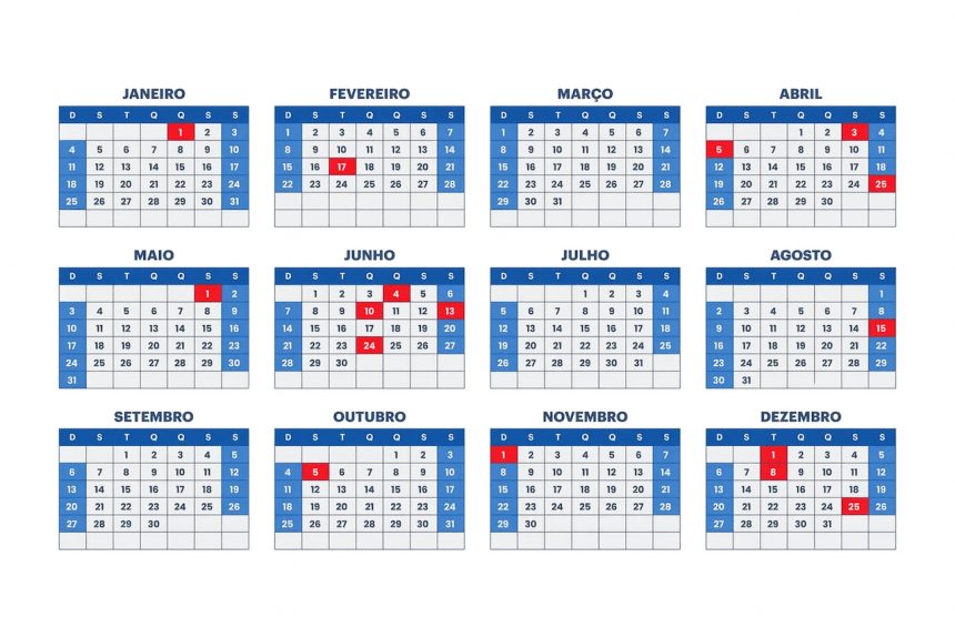 Pontes e fins de semana prolongados: o calendário dos feriados de 2026 ...