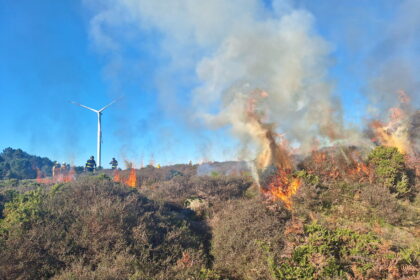 Bombeiros fogo viana ponte de lima