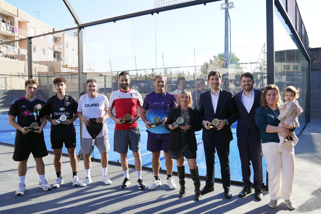 Inauguração campo de Padel na junta de freguesia de Frossos 13 Dezembro de 2025 Braga