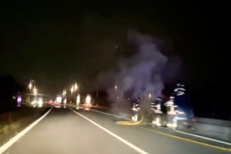 incendio carro A28