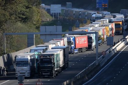 camionistas press frança bloqueios