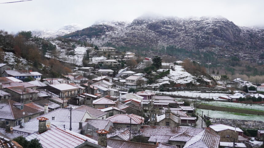frio Minho neve familia campo de geres terras de bouro - 19