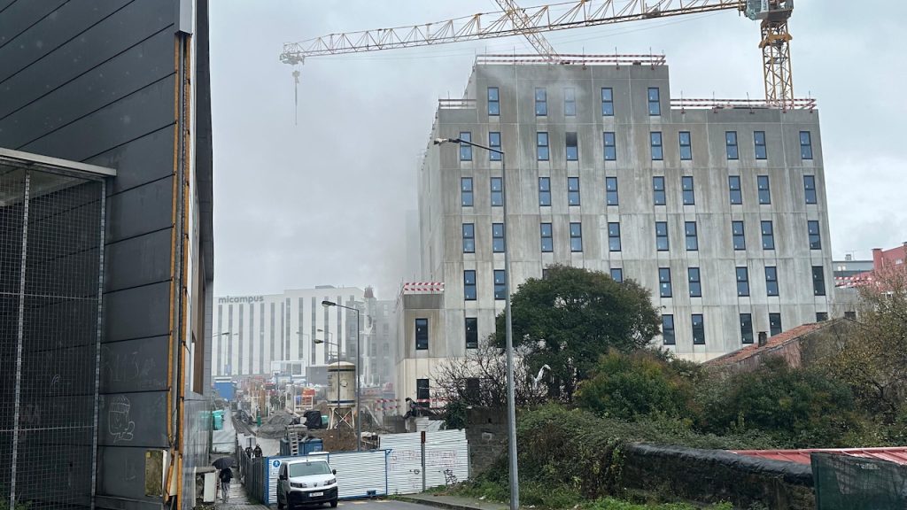 residencia universitaria incendio braga
