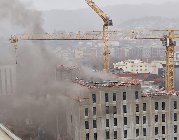 residencia universitaria incendio braga