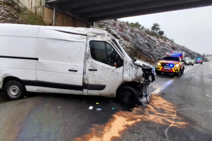 A4 bragança acidente bombeiros - 1