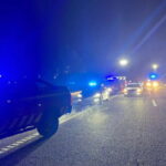 Acidente auto estrada noite - 1 A7 guimaraes famalciao