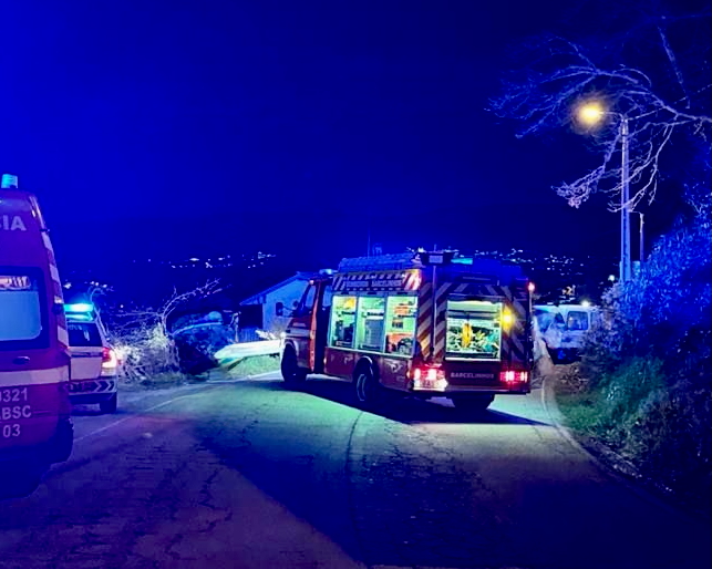 Acidente em aborim barcelos ocorrencias bombeiros - 2